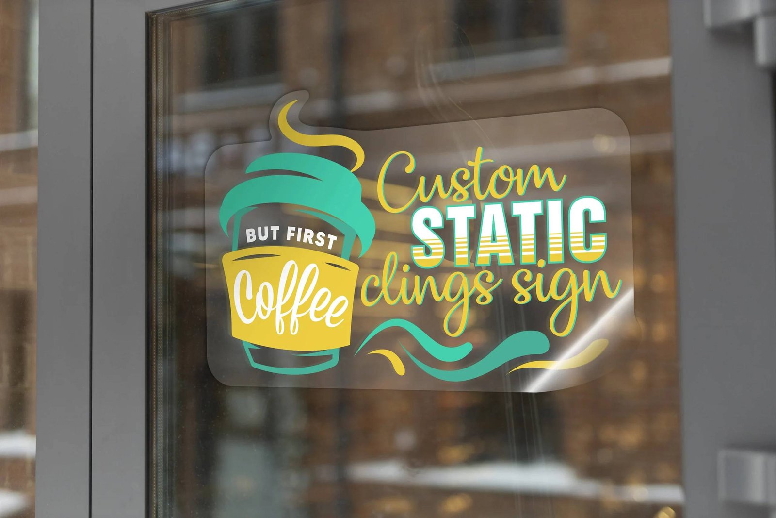 Window Cling Printing Tampa | Static Clings – OneStop